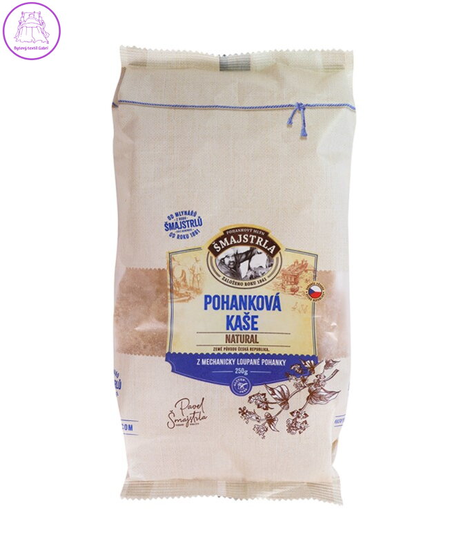 Kaše pohanková natural 250g Šmajstrla 2844