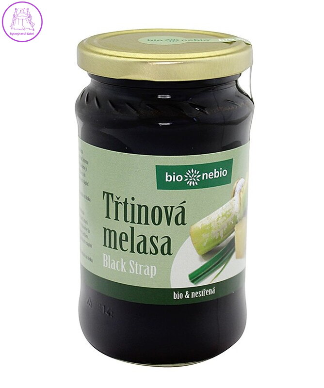 Melasa třtinová BIO 450g Bio nebio 60