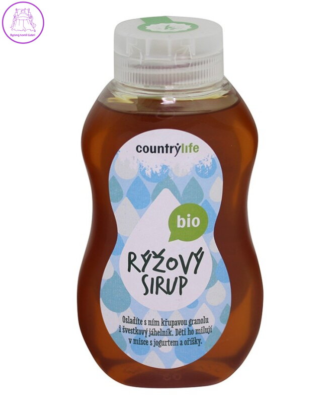 Sirup rýžový 250ml BIO COUNTRY LIFE 2165