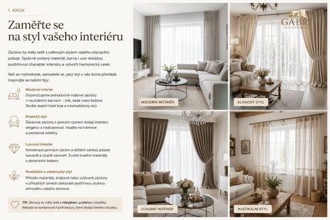 Zaměřte se na styl vašeho interiéru